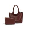 Texted Hand-woven Bag Casual Grande Capacidade Tote Bag Verão Nova Moda Comuting All-match Bolsa de Ombro para Mulheres
