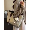 Bolso Grande de Otoño para Mujer 2026 Nuevo Bolso de Hombro de Mezclilla de Alta Gama Bolso para el Trabajo Bolso Tote Popular
