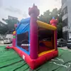 Castelo Inflável com Escorregador para Crianças, Pula-Pula Inflável Colorido, Equipamento de Brincadeira Aquática para Exterior, Grandes Quantidades a Ótimos Preços