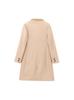 Abrigo de tweed de manga larga con solapa suave y sencillo de estilo europeo y americano de moda de otoño 2024, ropa de mujer transfronteriza de Amazon