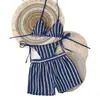 2026 Nuevo Conjunto de Tres Piezas Estampado Europeo y Americano Ropa de Playa Traje de Baño para Mujer Moda Protección Solar Amazon