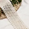 Estilo Étnico Tejido Calado Malla Cinturón Elástico Decoración para Zapatos Accesorios de Encaje Bohemio Accesorios para Trajes de Baño
