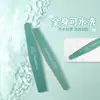 Arte de Uñas Verde Lavado con Agua Tira de Arena Manicura Tira Exfoliante Quitar Armadura Tira Frotadora Tira Lima de Uñas Arte de Uñas Tira Fusible Pulidora Arte de Uñas