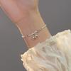 Nalan S925 plata rota Pulsera de Campana de Plata estilo ins nuevo estilo chino nicho lujo ligero elegante exquisita pulsera S6153