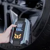 Bomba de Aire para Coche, Arrancador de Potencia, Arrancador de Emergencia con Batería Todo en Uno, Fuente de Alimentación de Emergencia, Inflador de Neumáticos