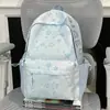 Mochila Novo Estilo Estilo Japonês Aparência Elegante Doce Pequena Estrela Mochila Dupla Alunos do Ensino Fundamental Mochila Leve de Grande Capacidade