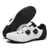 Nuevos zapatos de ciclismo transfronterizos, zapatos de carretera con bloqueo para hombre y mujer, zapatos con asistencia de potencia para bicicleta de montaña, suela dura