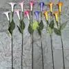 Fabricante transfronterizo de nuevos productos de flor artificial de PU táctil, mandala pequeño de PU de 2 cabezas, flores artificiales al por mayor para fondos de boda y decoración del hogar