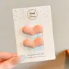 Nuevo Pasador de Pelo con Lazo 2026 para Mujer, Pinza Lateral con Diseño de Corazón Dopamina, Pasador de Pelo de Alta Gama para Flequillo y Cabello Suelto, Pinza de Pato