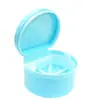 Caixa para Aparelho Dental com Tela Caixa Dental Caixa para Dentadura Suporte para Conjunto de Molares Caixa Semicírculo Caixa Dental Completa