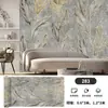Suministro directo de fábrica de pegatinas de pared autoadhesivas de hoja dorada en relieve de lujo ligero, engrosadas para uso doméstico, adecuadas para casas de huéspedes, cocinas y baños, pegatinas impermeables de imitación de azulejo