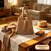 Bolsa de Playa de Ganchillo para Mujer Bolsa de Playa de Verano Bolsa de Playa de Malla Bolsa de Punto Estética Bolsa Tote