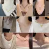 Colar de Design de Moda de Luxo Leve de Nicho para Mulheres 2025 Novo Elegante Colar de Alta Qualidade Corrente Simples e Versátil para a Clavícula