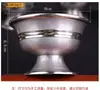 Tigela de Água para Abastecimento de Bronze Importado do Nepal Sete Copos de Água para Abastecimento Taça de Gaze Utensílios Domésticos Conjunto de Sete Copos de Água Benta