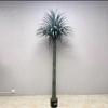 Árbol de Orquídea de Seda Artificial en Maceta Estilo Nórdico Hierro Holandés Árbol Falso Solanum Nigrum Árbol de Sangre de Dragón de Varilla Multi-artificial Árbol Decorativo de Piso en Maceta