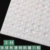 Partícula Anticolisión Hemisférica Autoadhesiva Almohadilla para Puerta de Gabinete Junta de Silicona Transparente Almohadilla de Pegamento para Vidrio Almohadilla Silenciadora para Muebles Partícula Anticolisión