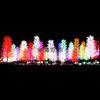 Venta al por mayor de fábrica Lámpara de árbol de flor de cerezo de hierro LED Altura Multicolor Opcional Impermeable para exteriores Ingeniería de parque Paisaje Luminoso