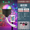 Luz noturna LED USB luz de atmosfera com ritmo musical controle de voz em inglês luz presente moderno luz de controle por voz