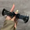 Nuevas Gafas de Lectura de Estilo Europeo y Americano Modernas y Geniales Protección Ocular de Alta Definición Nicho Hip-Hop Punk Personalidad Calle Retro Aspecto Juvenil