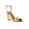 Nuevas Sandalias de Tacón Alto para Mujer Estilo Verano 2025 Estilo Europeo y Americano de Una Sola Tira de Cuero de Microfibra, Cómodas y Versátiles 46