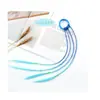 Perucas Infantis, Tiaras com Tranças, Tranças Boxeadora Doces e Descoladas, Elásticos, Laços para Rabo de Cavalo Alto [Processamento Personalizado]