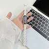 Correa de Cuero de Puntos Pequeños Estilo Coreano Adecuada para Xiaomi Mi Band 11/8/9 NFC, Pulsera de Moda y Versátil para Hombres y Mujeres