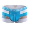 Ropa interior masculina, bóxers para hombre, ropa deportiva juvenil, estilo coreano, cintura baja, pantalones cortos de algodón de moda de cuatro esquinas.