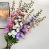 Nova Flor Artificial Inteligente Big Swallow Delphinium Africano Decoração de Casamento Flor Falsa Alta Jacinto Violeta