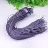 72# Nó chinês tecido à mão anel de puxar falso pingente DIY pulseira colar anel de puxar em espiral acessórios de joia atacado