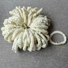Anillo de Intestino Delgado Grande y Pequeño Arrugado Coreano Anillo Sencillo para el Cabello Material DIY Venta al por Mayor Accesorios para Diademas Banda de Goma Ins No Daña el Cabello Tela