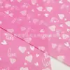Patrón de Amor Rosa 17g Papel Copia Serie Día de San Valentín Papel Sydney Papel de Seda para Forro de Joyería