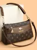 Bolso de Hombro Presbiópico Retro Estilo Nuevo Simple Versátil Moda Bolso de Mano Transfronterizo Gama Alta Piel Suave Bolso Cruzado Venta al por Mayor