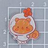 Bob Esponja Patricio Dibujo Animado Broche Pinza para el Cabello Acrílico Parche Cuerda para el Cabello Linda Joyería para Niños DIY