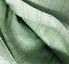 Directo de fábrica yiwu bolsa de piel de serpiente bolsa de logística de plástico bolsa de embalaje bolsa tejida gris verde en stock lote especial