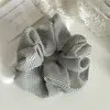 Amarillo Rayado Berlín Puesta de Sol Anillo para Cabello Colorectal Accesorios para el Cabello de Alta Gama para Mujer Estilo Francés Marubeni Cabeza Oversized Estilo Coreano Titular