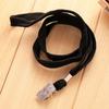 Cordón de Algodón Grueso de 1.0cm para Certificado de Trabajo con Clip de Metal Cuerda para Colgar en el Pecho Cordón para Tarjeta de Identificación de Pecho