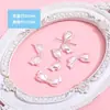 Ins Lindo Color Perla Transparente Lazo Con Cuentas DIY Joyería Hecha a Mano Pendientes Pulsera Collar Accesorios Material