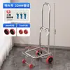 Carretilla de mano plegable más vendida transfronteriza, carrito de equipaje, carrito de compras, carretilla pequeña, remolque doméstico, carrito, carretilla pequeña