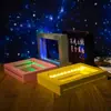 Fabricante de Enfeites para Porta-Retrato de Madeira Maciça Porta-Retrato de Madeira LED DIY Personalizado Porta-Retrato Luminoso para Quarto Porta-Retrato com Luz Noturna 3D