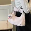 Bolsa de Mão com Laço para Mulheres, Nova Moda Primavera 2026, Bolsa de Ombro Super Tendência, Bolsa Transversal de Alta Qualidade para o Dia a Dia