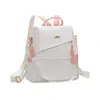Mochila Antirrobo para Mujer Transfronteriza Nueva Moda Impermeable Película de Cuero Imitación PU Mochila Escolar Universitaria Casual de Viaje Pequeña