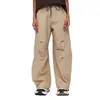 Pantalones de Diseño Plegado Estilo Nuevo 2026 para Hombre Rfsd, Pantalones Rectos Casuales Sueltos Simples con Cintura Elástica para Hombre