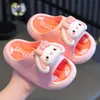 Almacén de Yiwu - Sandalias Lindas de Verano para Niñas, Pantuflas Antideslizantes para Niños Pequeños para Interiores, Zapatos de Baño para Bebés y Niños
