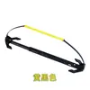 Barreira de Futebol Portátil com Três Alturas Ajustáveis para Treinamento de Futebol, Mini Suporte de Barreira para Treinamento de Agilidade e Treinamento de Salto