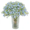 Gipsofila Artificial Fresca e Rústica Flores Artificiais Flores Falsas Flores Secas Buquês Enfeites Decoração de Sala de Estar Flores Adereços de Fotografia Enfeites