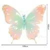 2026 Nueva Decoración de Fiesta Escénica con Forma de Mariposa para Festividades Transfronterizas Accesorios Banderas con Forma para Eventos