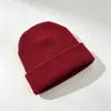 Touca de Tricô com Padrão de Escamas de Peixe Extra Grande e Larga, Touca com Textura Waffle, Touca de Lã Quente à Prova de Vento Sem Costura, Touca para Clima Frio Atacado