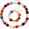 Pulsera Bohemio Trendy de Verano con Cuentas de Resina de Venta Caliente Transfronteriza Set de Joyería de Moda para Playa