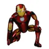 Ensamblaje Estéreo 3D Superhéroe de Marvel Spider-Man Iron Man Batman Globo de Película de Aluminio Niño Cumpleaños Regalo Juguete