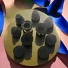 Cubierta Protectora de Eje de Rueda Delantera de Vehículo Eléctrico Tapa de Goma Tapa de Polvo para Tuerca Hexagonal Tapa de Tornillo de Eje de Horquilla Plana Tapón de Goma